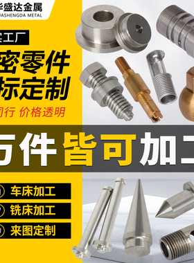 数控车床CNC加工中心不锈钢304 316铜铁铝精密零件非标加工定制