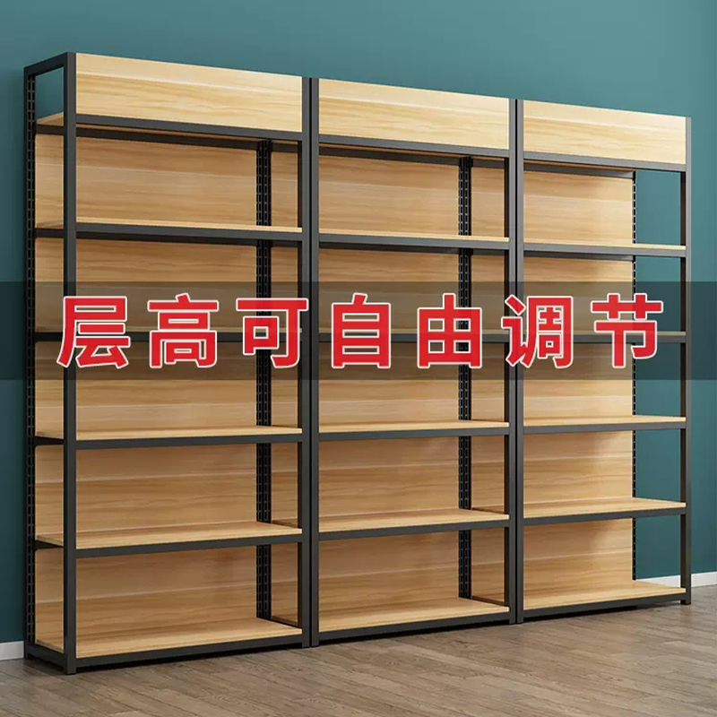 货架置物架超市多层便利店零食饮料架可调节商用铁架子产品展示柜