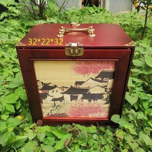 贵州鸟笼丹寨卡拉鸟笼,黄豆绣眼小鸟内笼桐木板实木黄豆箱子鸟笼