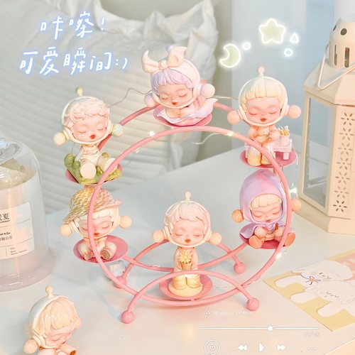 摩天轮展示收纳盒盲盒手办娃娃