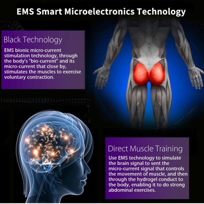 EMS Hip Trainer Muscle Stimulator ABS Fitness Buttocks Butt