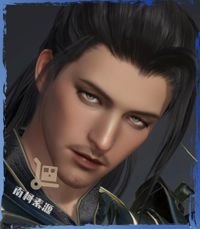 逆水寒手游丨捏脸大叔脸帅碎梦神相龙吟铁衣血河男捏脸帅男神成男