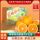 秭归纽荷尔脐橙9斤新鲜橙子当季 水果冻手剥整箱宜昌三峡水果礼盒