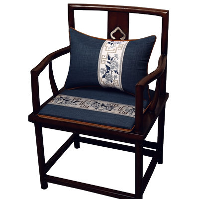 新中式红木沙发椅子坐垫古典实木家具座垫茶椅垫圈椅太师椅茶桌垫
