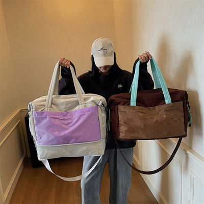 牛津布扩容套拉杆衣服旅行包结实