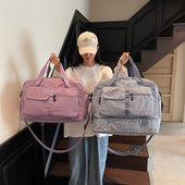 超大容量牛津布扩展旅行包健身干湿分离鞋 仓衣物包短途出差斜跨包