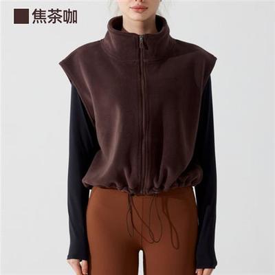 clothes yoga vest clothes fitness velvet grain Austrian