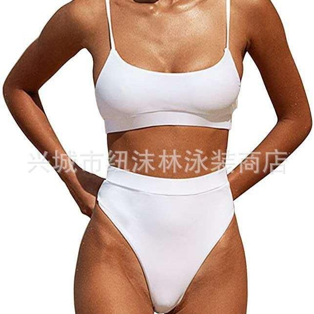 swimsuit bikini split three-point vacation seaside womens