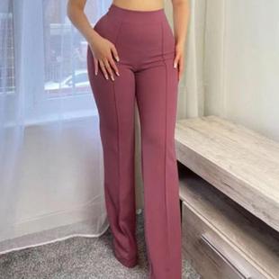 flare leggings yoga pants women high waist wide leg gym
