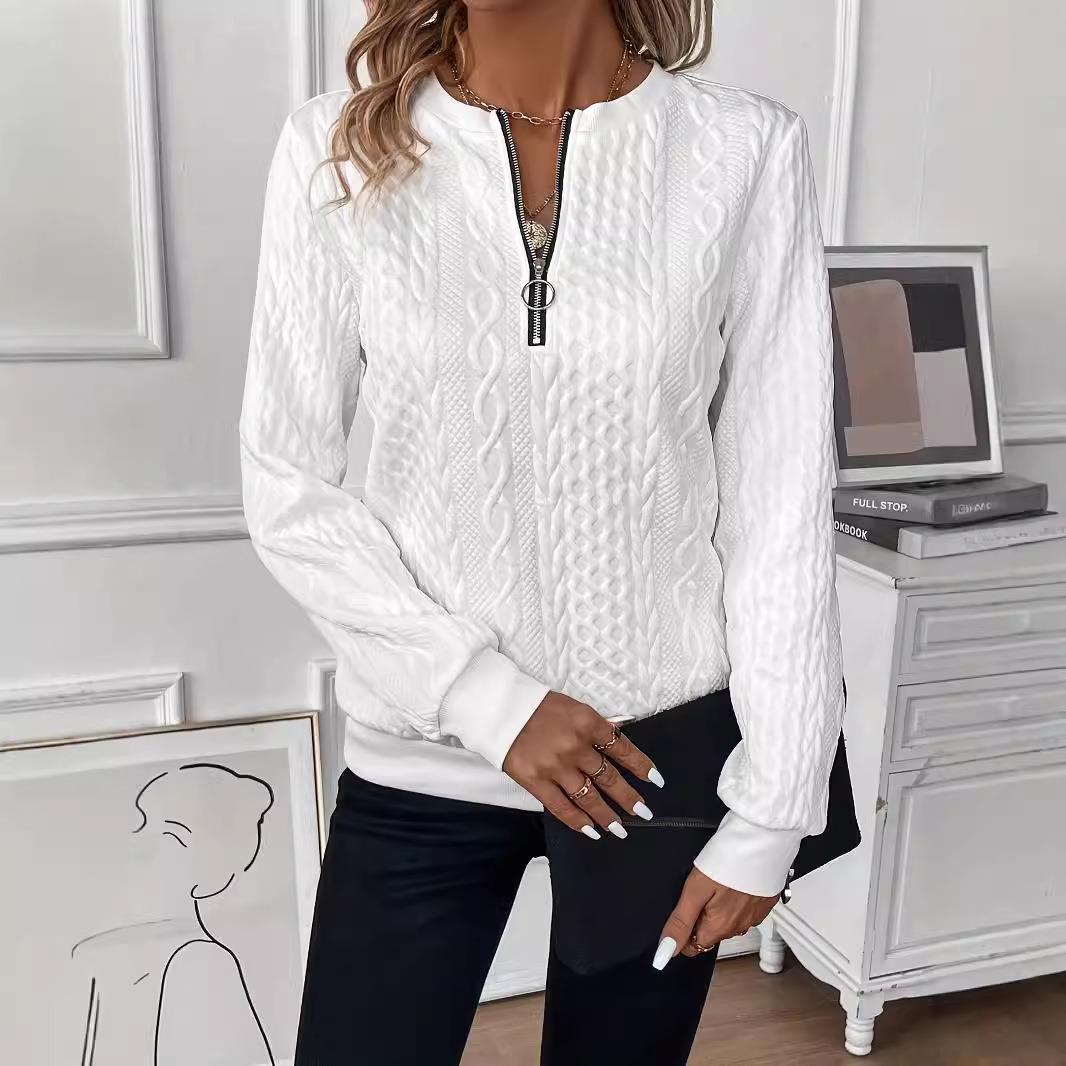 urban zipper jacket sleeves autumn long cardigan front