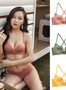 and collect steel to underwear ring chests sexy bras side