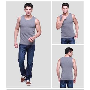 men tank tops undershirt sleeveless sportswear gym workout
