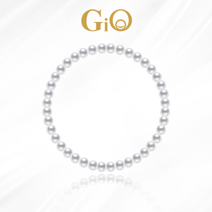 GiO珠宝 淡水珍珠小米珠手链弹力绳叠戴手串