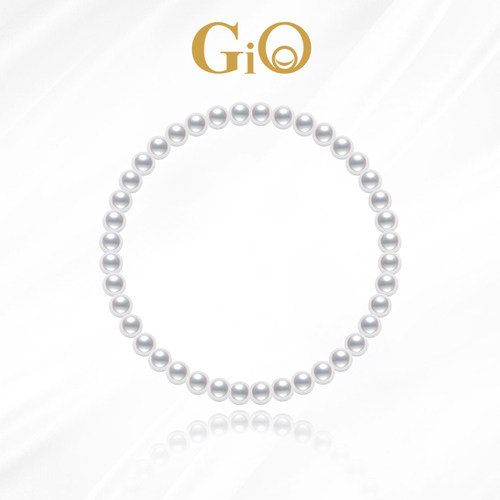 GiO珠宝 淡水珍珠小米珠手链弹力绳叠戴手串