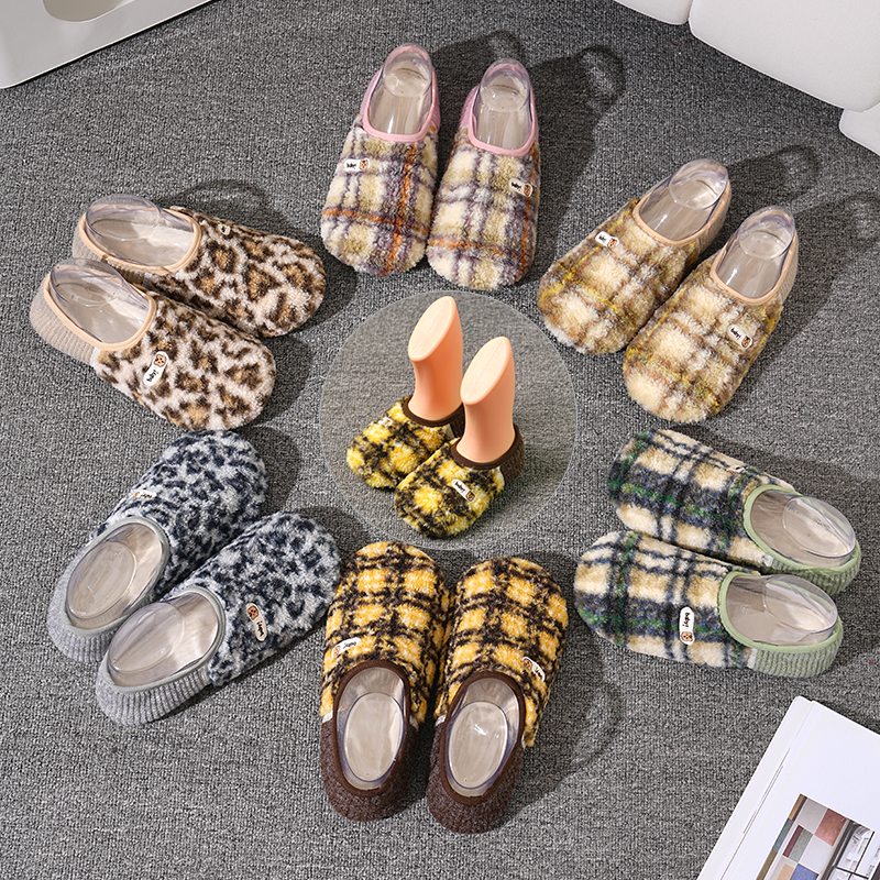 秋冬加绒儿童成人男女居家地板袜