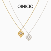 OINICIO初印南柯系列蕾丝鱼尾珍珠项链轻奢锁骨链生日礼物 新品