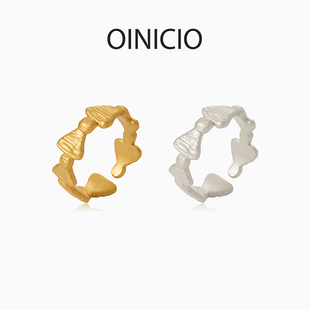 [新品]OINICIO初印南柯系列海洋精灵戒指女礼物送女友小众开口戒