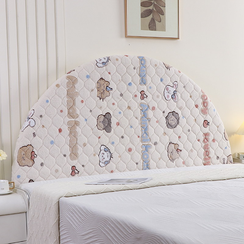 半圆形弧形床头罩防尘罩