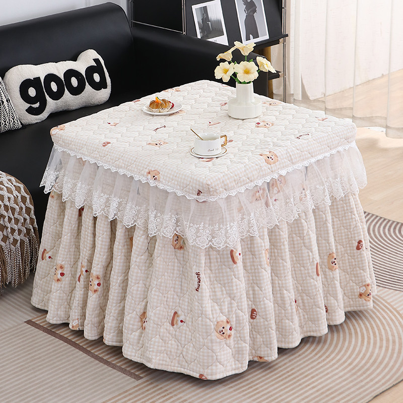 新款加厚正方形烤火罩