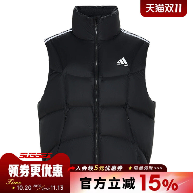 阿迪达斯运动休闲羽绒服