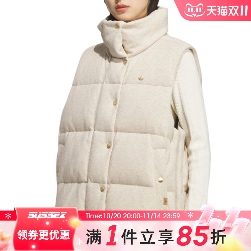 阿迪达斯运动休闲羽绒服