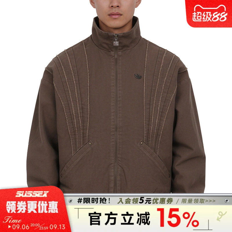 阿迪达斯运动休闲夹克外套