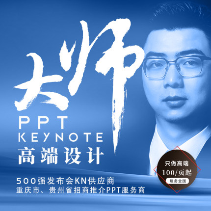 高端PPT设计代制作发布会keynote美化bp创赛路演招商推介宣传重庆