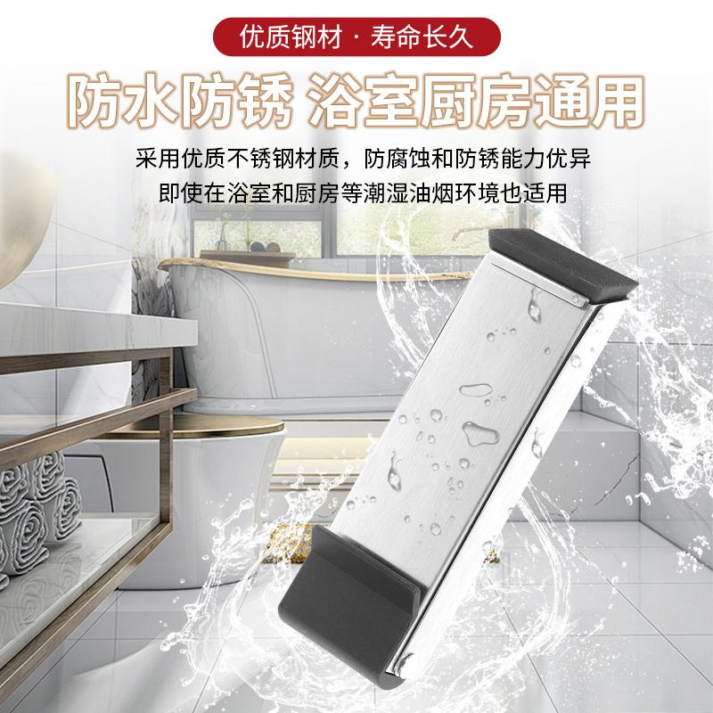 免打孔门挡阻门器金属