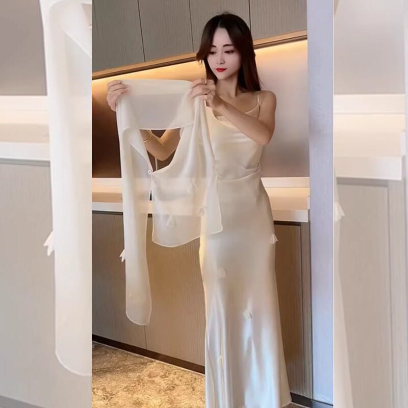 不规则花朵冰丝防晒衣女披肩夏季漂亮小衫外搭罩衫薄外套短款上衣