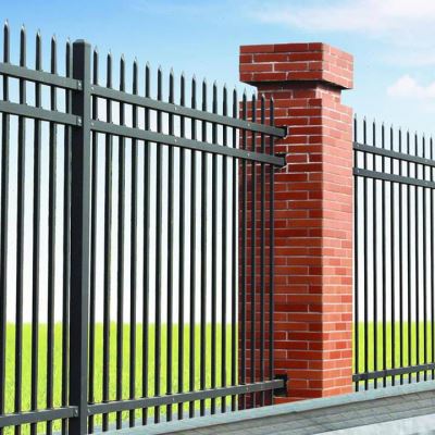 锌钢护栏铝艺庭院围墙围栏隔离栅栏室外定做铁艺栏杆花园阳台栏i.