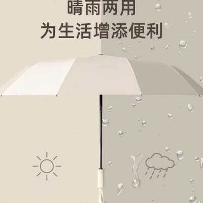 全自动折叠雨伞超大女晴雨两用大号加固加厚结实抗风男士双人三人