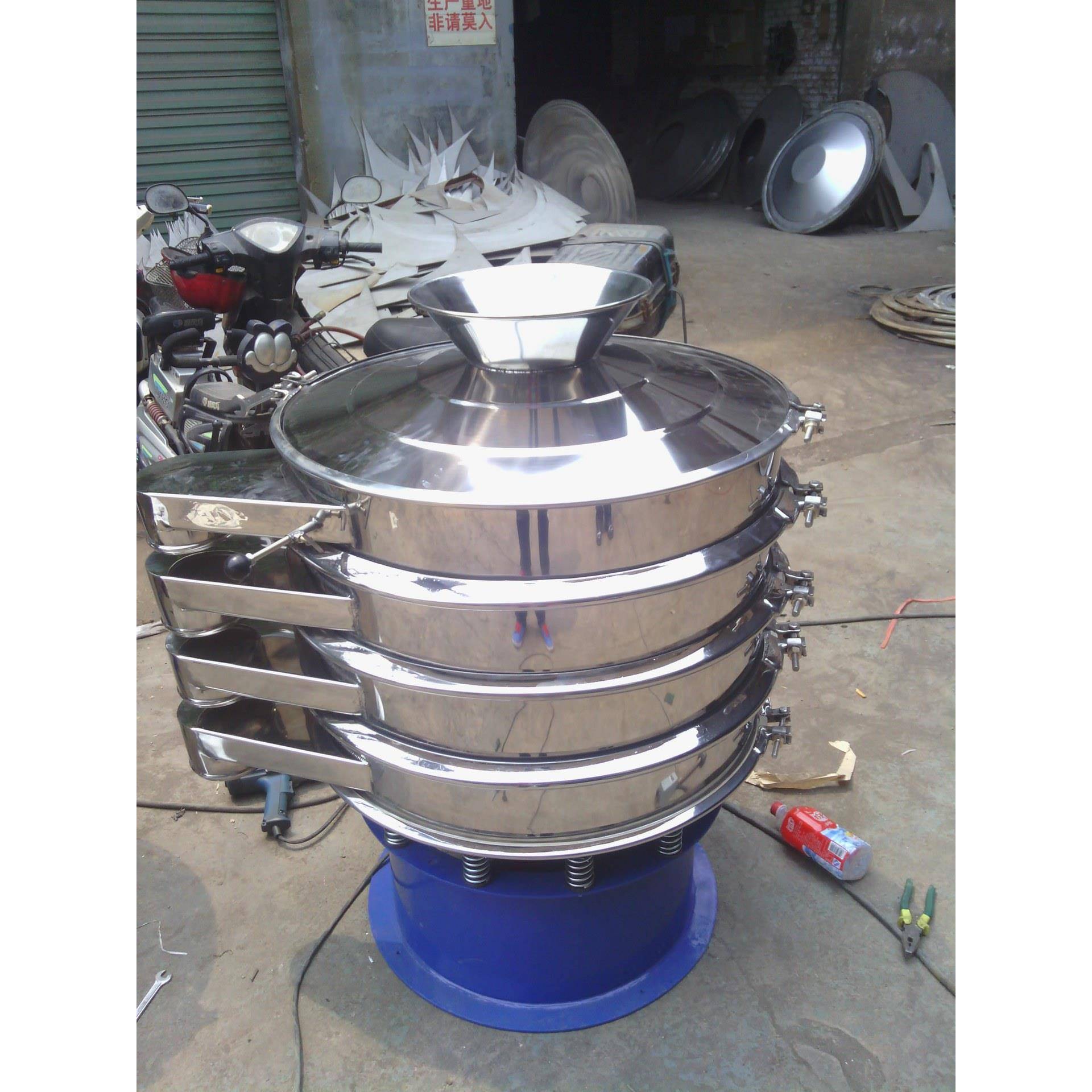 供应震动旋振双层振动筛 安徽筛选机液晶显示超声波各型号振动筛