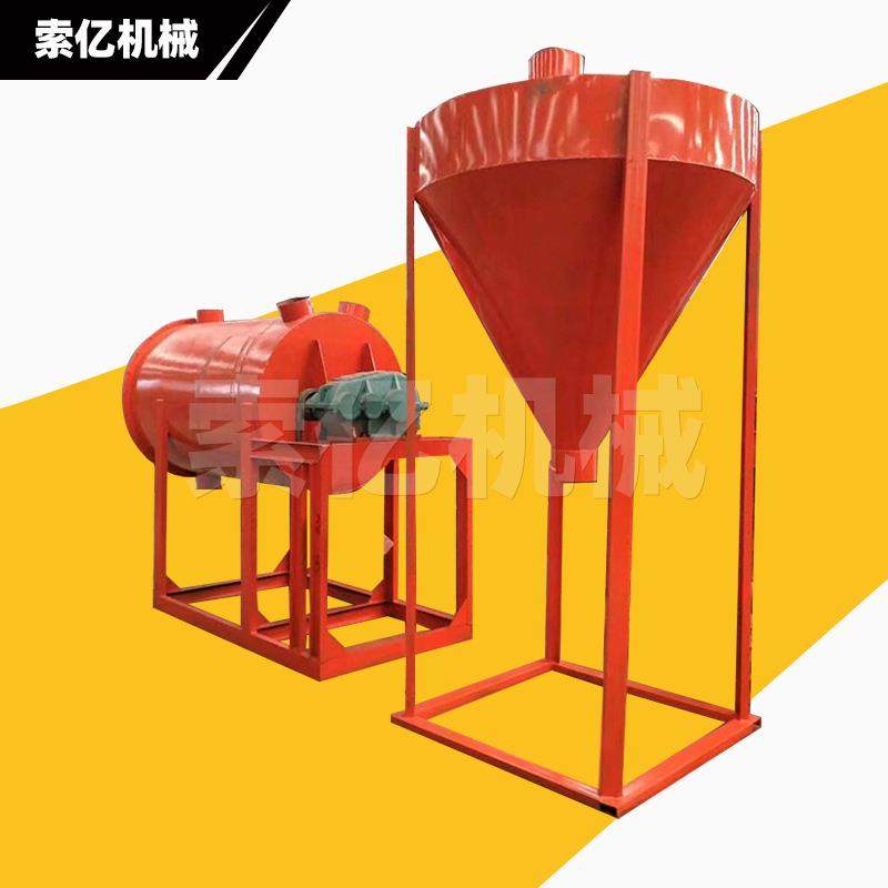 卧式干粉砂浆搅拌机生产线 腻子粉混合机 不锈钢螺带粉体搅拌机
