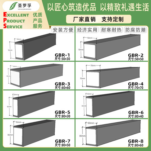 eps外墙装饰线条欧式圣罗孚