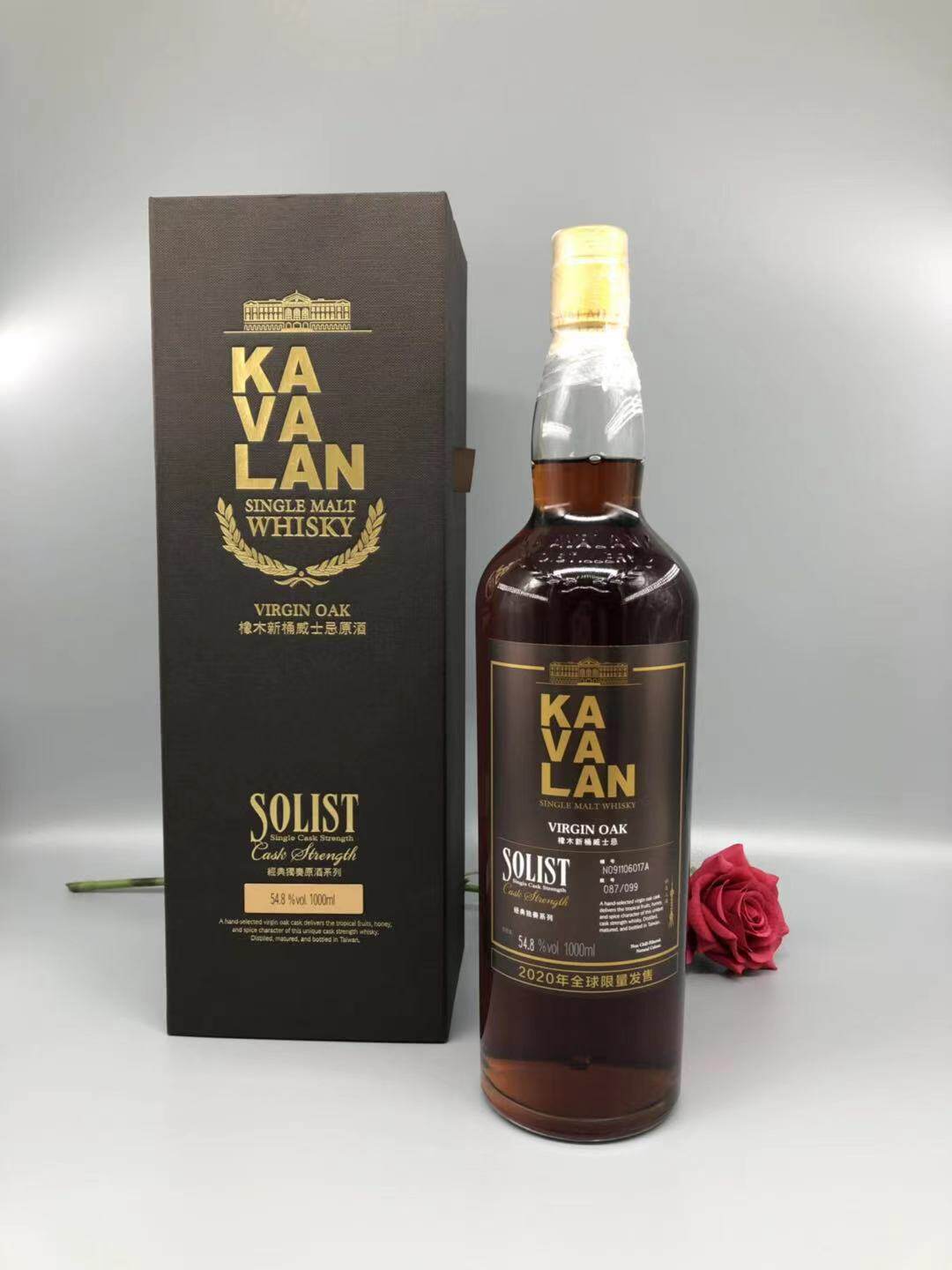 Kavalan Virgin Oak 09-20 WhiskyL! 纪念版威士忌限量99瓶 1L