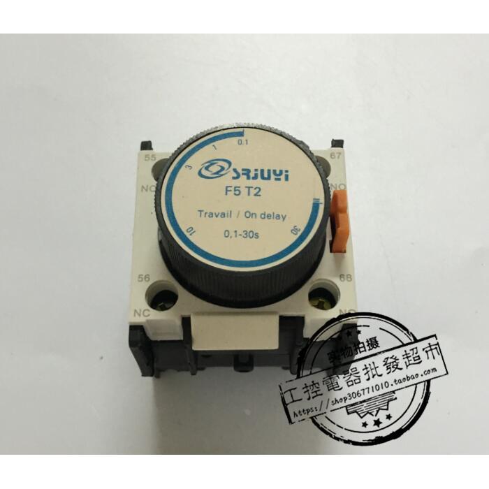 上海人民 F5-T2 T0 T4 D0 D2 D4 空气延时头 配CJX2交流接触器