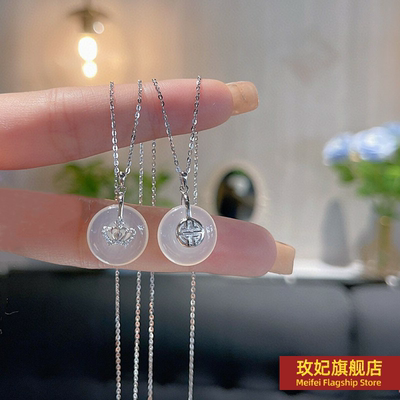 925银十字链女正生纯银纯银项链