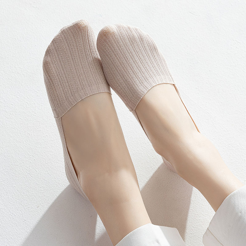 船袜女士夏季薄款防滑不掉跟纯棉浅口隐形夏天搭配乐福鞋单鞋袜子高性价比高么？