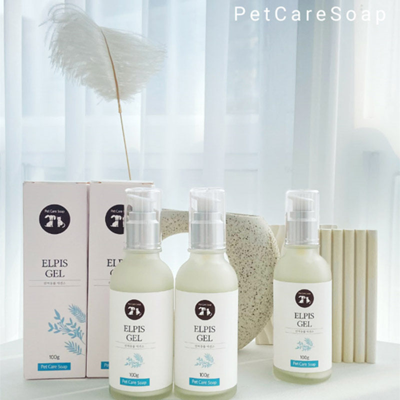 [爱德专属]韩国直邮Petcaresoap宠物护肤凝胶100ml+洗发水300ml