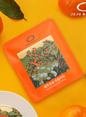 [爱德专属]韩国直邮JEJU BASALT济州柑橘挂耳滴漏咖啡10g*5ea