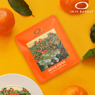 [爱德专属]韩国直邮JEJU BASALT济州柑橘挂耳滴漏咖啡10g*5ea