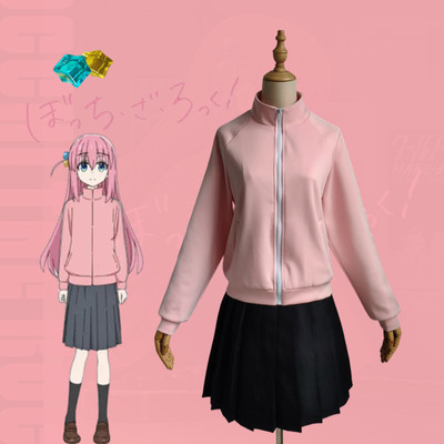 孤独摇滚cos服后藤一里cosplay女装后藤独波奇酱小孤独运动服卫衣