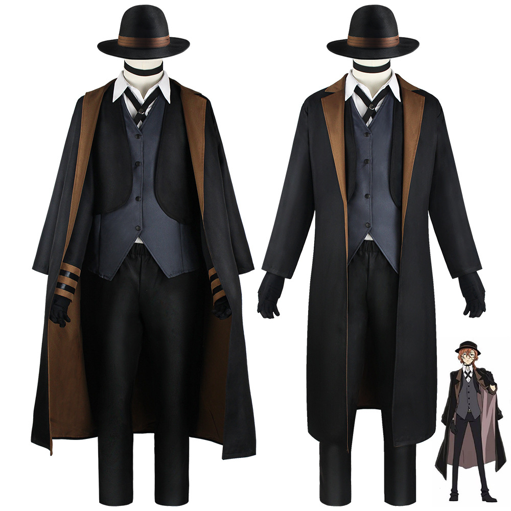 万圣节文豪野犬cos服中原中也cosplay二次元动漫cosplay舞台服