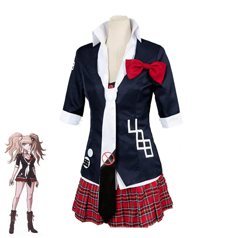 弹丸论破江之岛盾子cos服万圣节服装jk制服