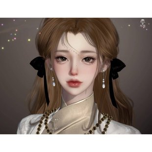 鄰家姐姐 逆水寒手游捏臉全職業女通用 原版 小喵