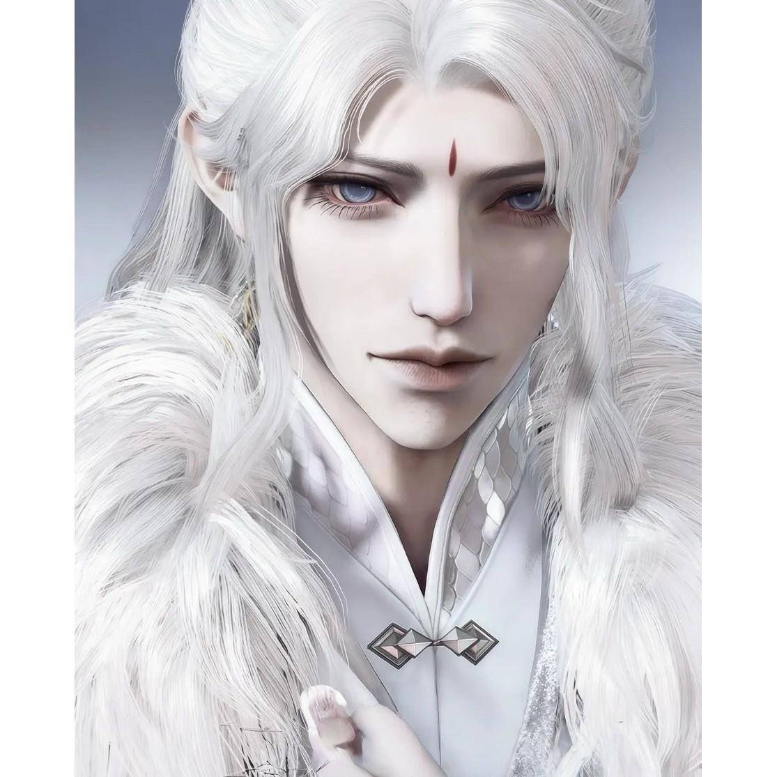 国服端游 永劫无间捏脸数据 男脸型 李寻欢 寻心