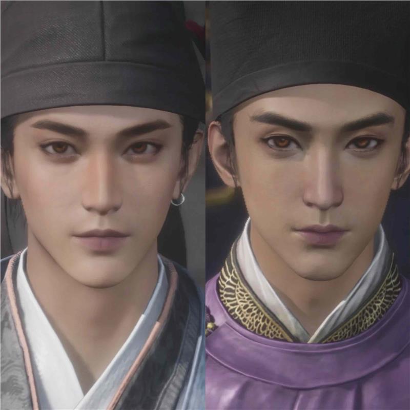 赵二仿捏 kirikomi 燕云十六声捏脸男 端游手游通用