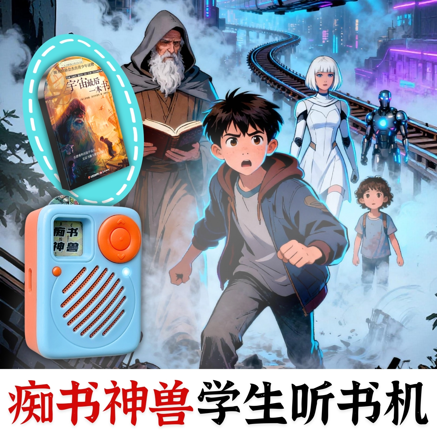 正版授权宇宙最后一本书听书卡