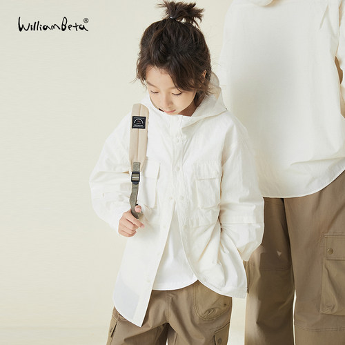 williambeta连帽双袋外套