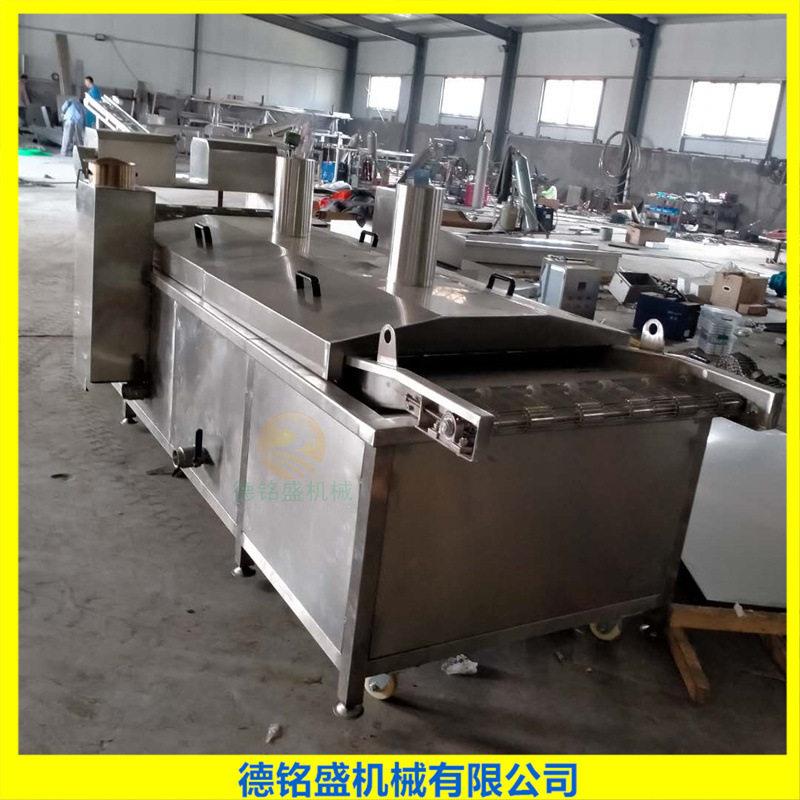 油条酥油炸机加工薄脆饼油炸流水线自动化炸脆皮油炸机